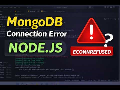 Error: querySrv ECONNREFUSED _mongodb._tcp.complete-backend.r7onesl.mongodb.net