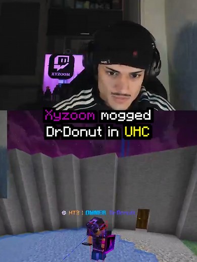 Xyzoom mogged @drdonutt in UHC #minecraft #donutsmp #drdonutt #deutsch #foryou @farex_x