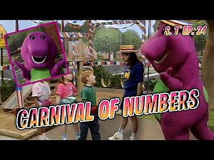 Carnival of Numbers | Master | S. 1 Ep. 24 | Barney & Friends