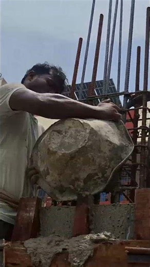 colum casting work #construction #work #shortvideo #YouTubeshorts #viralshots