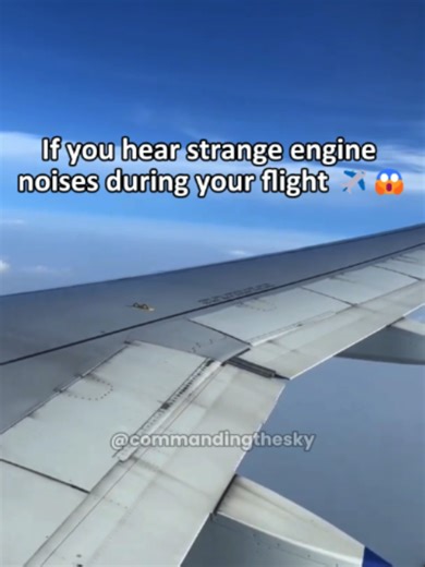 Strange Engine Noises Mid-Flight? ✈️😳 Here’s What’s Really Happening #FlyingAnxiety #AviationSafety #PilotExplains #FlightSounds #NervousFlyer #AirlinePilot #TravelTips #AviationTok #FearOfFlying Those strange engine noises you hear during a long flight are usually normal thrust adjustments, not engine problems. As the aircraft burns fuel, changes altitude, meets air traffic control instructions, or flies through shifting winds and temperatures, the engines may briefly get louder before returni