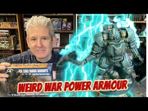 Wargames Atlantic Badger Hardsuits - Marcher Empires at War - Unboxing, Assembly and Painting
