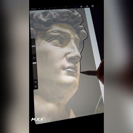 Posterize photo with Procreate