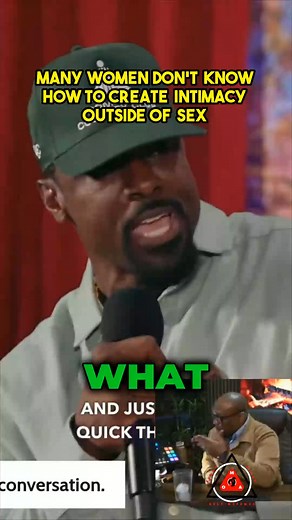 Many Black Women Don't Know How to Create Intimacy Outside of Sex "What I suspect from years of conversation, I don't think a lot of women know how to create intimacy outside of sex. And I think that's why her reaction is what it is, because she relies heavily on sex to create intimacy with her husband. Because cooking is very intimate, right? If I'm cooking for my man, I'm cooking out of love. I'm cooking with him in mind. I'm cooking because I am thinking of what he would like, what he would e
