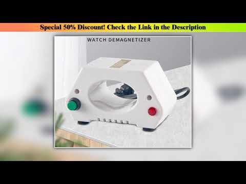 First Look Watch Repair Demagnetizing Tool Mechanical Watch Demagnetizer 110/220V Watchmaker Tool M