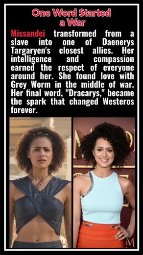 Missandei's Final Word Changed Everything | Nathalie Emmanuel