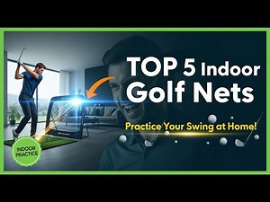 TOP 5 Best Indoor Golf Nets 2025 | Practice Your Swing at Home, Rain or Shine