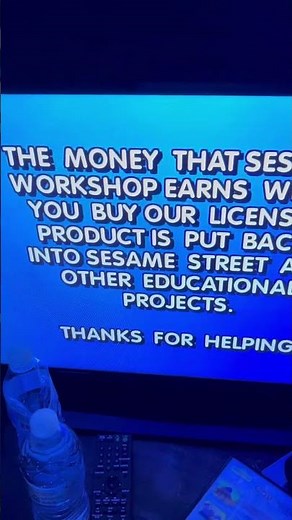 Sesame Street Thanks For Helping/Copyscreen/Sesame Street Website Promo (2001)