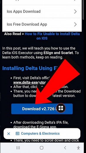 Delta Executor How To Fix Roblox Upgrade Error (Latest 2026) | Easy Fix for Android & iOS #Shorts