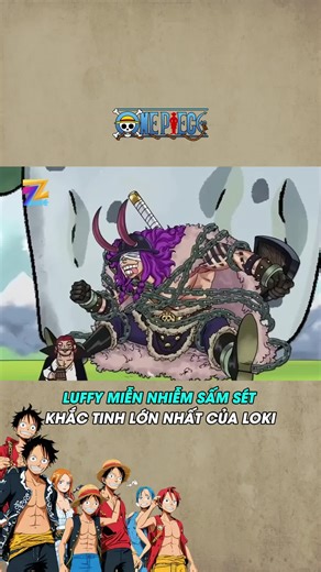 LUFFY MIỄN NHIỄM SẤM SÉT – KHẮC TINH LỚN NHẤT CỦA LOKI #animeeditz #thegioianime #review #animefyp
