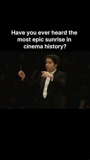 Reels Classics • Classical Music on Instagram: "🌅✨ Richard Strauss – Also Sprach Zarathustra Gustavo Dudamel – conducting | Berliner Philharmoniker 🎻 • Also Sprach Zarathustra is a tone poem composed by Richard Strauss in 1896, inspired by Friedrich Nietzsche’s masterpiece. Rather than a “literal story,” it is a work that seeks to translate pure philosophy into sound: the dawn of existence, the quest for knowledge, the clash between instinct and reason, and the overwhelming sense of awe before
