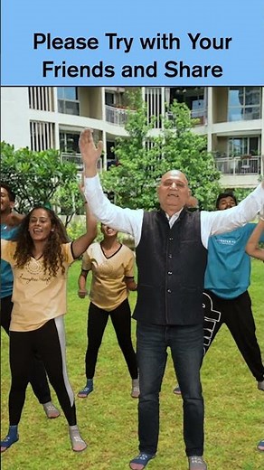 Bollywood Laughter Yoga dance Steps I Dr Madan Kataria