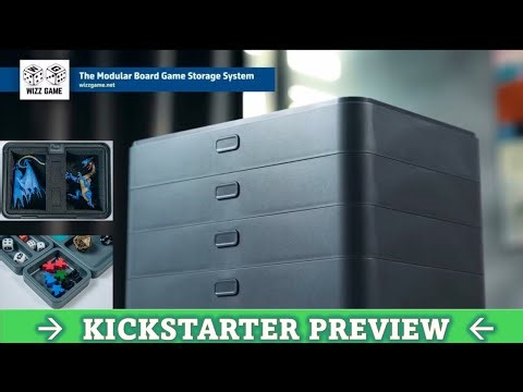 DGA Overviews: The Modular Board Game Storage System (Kickstarter Preview, Sponsored)