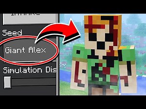 I Went Back To The GIANT ALEX Seed in Minecraft...