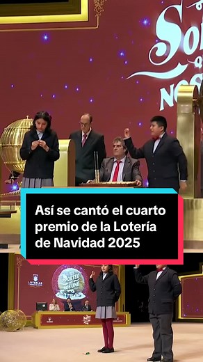 ✨ Los niños de San Idelfonso han cantado el Cuarto premio del sorteo de la Lotería de Navidad. Así ha sido el especial momento del número premiado: 🏆 78.477 #loteriadenavidad #navidad #niñosdesanidelfondo