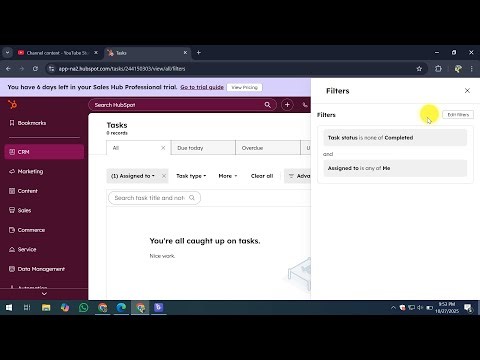 How To View Tasks In Hubspot