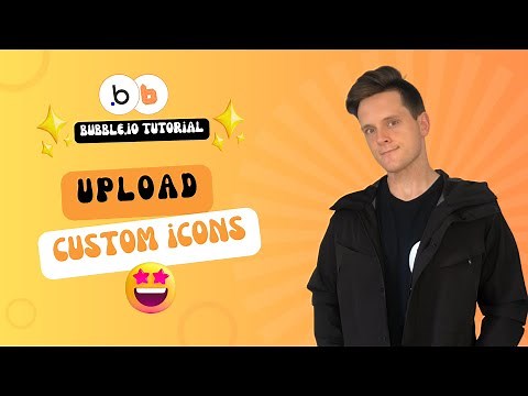 How To Upload A Custom Icon & Change Its Color - Bubble.io