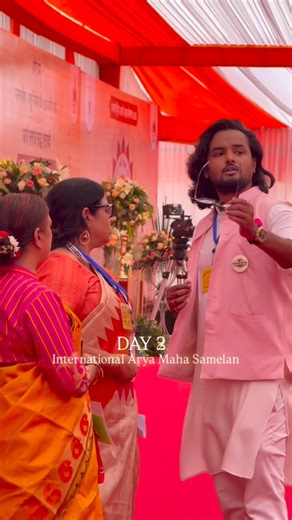 Kamal Morya Production | DAY 2:- HIGHLIGHTS INTERNATIONAL ARYA MAHA SAMMELAN 2K25 Arya Samaj dance ,Vedic dance, performance, Arya ,Samaj showreel ,Cultural... | Instagram