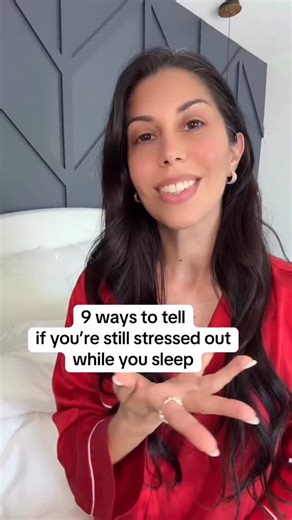 Somatic Exercises with Liz Tenuto on Instagram: "do you want to release stress and get better sleep? get guided through the step by step 👇🏼 click the 🔗 on profile, then click “release stress & trauma” 💖✌🏼💖 • • • #cantsleep #3am #3amclub #sleepproblems #stressed"