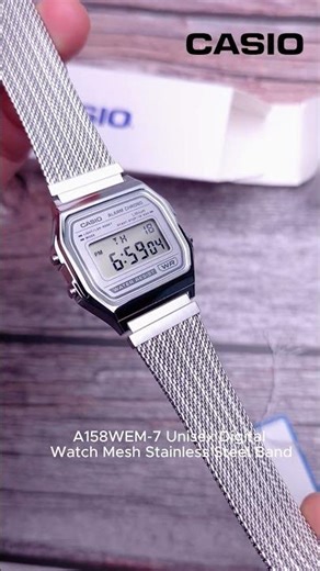 Why is everyone wearing this Casio watch?A158 신형, 분위기 완전 달라졌다 #casio #watch #시계 #A158WA