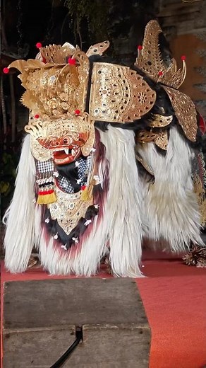 When Good Meets Evil in Bali ⚡ Barong & Rangda Showdown!”