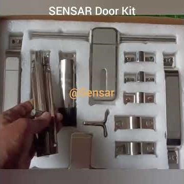 New Launch SS Door Kit In 5mm. Premium Finish. Door Kit Manufacturer. ‪@sensardoorkit‬