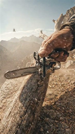 Easy pruning of dead trees with a small machine