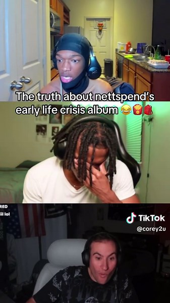 Twitch/YT: Corey2U 😂 #corey2u #nettspend #earlylifecrisis #nickatnite18_ #42ceo