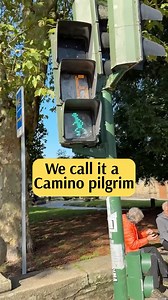 4.4K views · 69 reactions | Do you think this Spanish traffic signal man looks like a pilgrim? | Camino Provisions | Facebook