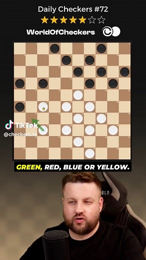 Daily Checkers Challenge: Safe Moves That Lose