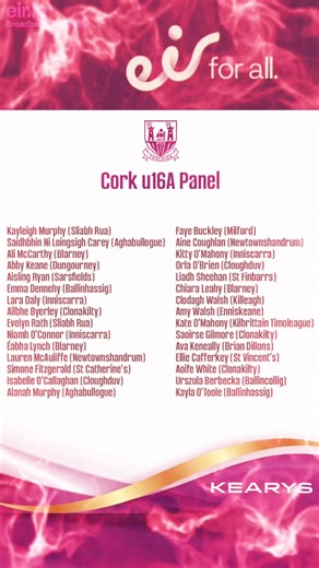 ⏰ 24 hours to go… Have you your ticket? 🎟️ https://www.universe.com/events/eir-u16-a-championship-cork-v-galway-tickets-7WZQS1?ref=share-widget-buffer Good luck to this fantastic team as they get their u16 A All-Ireland Championship up and running 🙌