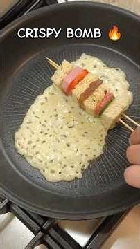 2 DISHES FROM ONE PACK OF BREAD #sandwichrecipe #croutonsrecipe #skewersnack #SHORTS #GoodRECIPES