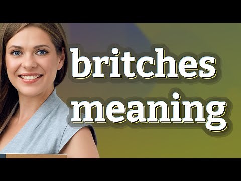 Britches | meaning of Britches