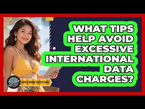 What Tips Help Avoid Excessive International Data Charges?