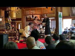 瞽女(ごぜ)唄 鑑賞会 演目「石童丸」 広沢里枝子 かるかや山西光寺本堂にて #芸能 令和6(2014)-04-15