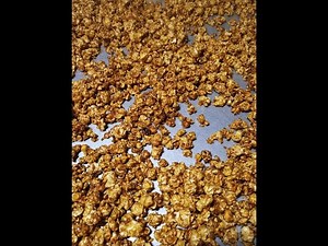 First Time Using A Gold Medal Caramelizer Making Caramel Corn & Strawberry