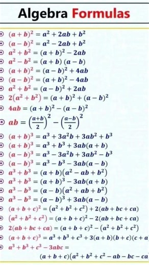 math formulas 💪💪💪💪 #math #audio