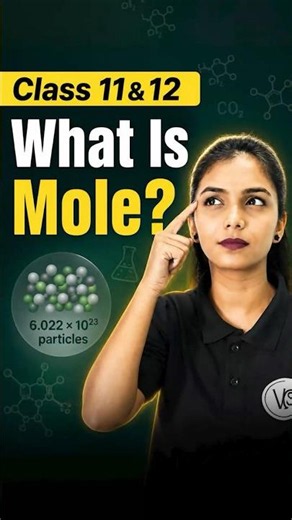 What Is Mole?🤔 - Vanshika Mam #hscboard #hsc #chemistry #class11 #ytshorts #shorts #vedantu