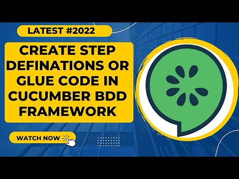 #3 Create glue code or step definitions in Cucumber| Beginner Level |Cucumber BDD Framework