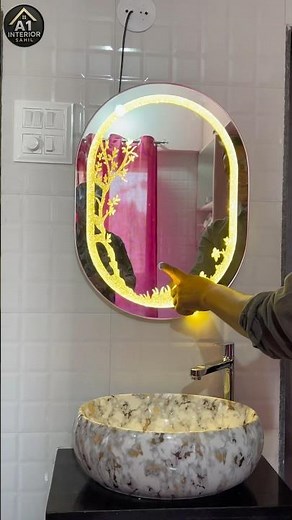 best wash counter vanity design #interiordesign #viral #shortvideo #shorts