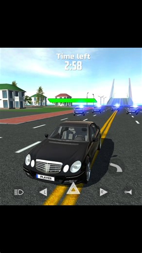 Police Chases Escape x Mercedes 😱🥶 Car Simulator 2 #shorts #youtubeshorts #carsimulator2