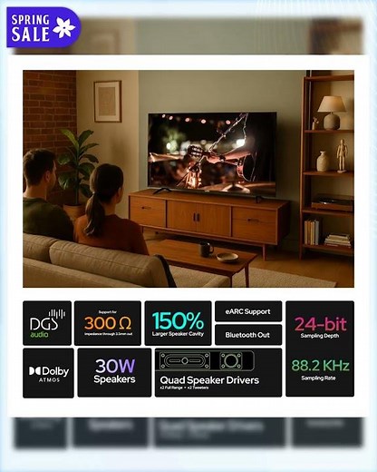 Lumio Vision 7 127 cm (50 inches) 4K Ultra-HD Smart QLED Google TV FTW2-ADSG
