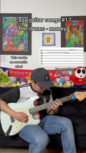 The drums money guitar tutorial