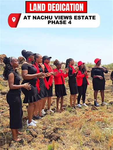 A blessed beginning for a promising future. 🙏🏾🌿 We officially dedicated Nachu Views Estate Phase 4, setting apart this beautiful space as a place where dreams will be built, families will grow, and investments will flourish. This is more than land… It’s the foundation of future homes, memories, and legacies.×100 plots, ready individual title deeds, and a serene environment perfect for securing your next smart investment. ✨ From Ksh 420,000 ✨ Deposit only Ksh 30,000 ✨ Flexible payment plans av
