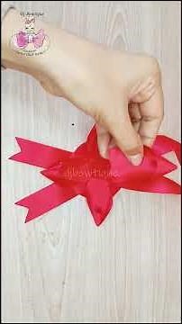 ✨ From Plain to Sparkly! Ribbon Garland DIY