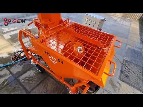 PFT G4 next-generation FU 230V/400V plastering machine