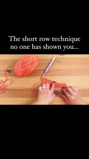 Ready to level up your crochet? 🚫 Have you ever thought crochet short rows just sound too complicated and wished someone would actually SHOW you how to do them? ✅ Because this quick video tutorial breaks down the technique in such a simple way that even a complete beginner could master them. 🧶 Learn two simple methods that create Invisible edges and smooth, flawless results. 🙌 Whether you're a crochet newbie or seasoned pro, these beginner-friendly tips will you have conquering short rows wit
