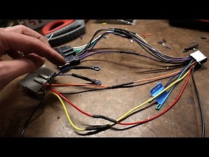 1996 Ford F-350 basic stereo install