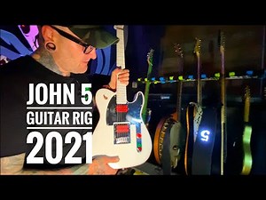 JOHN 5 Guitar Rig 2021 FENDER GHOST Prototype Telecaster