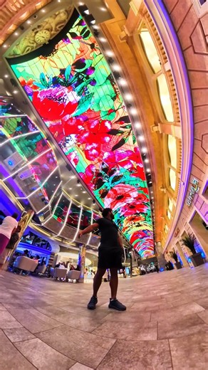 The 96-metre-long LED Galleria tour you didn’t know you needed, on MSC Meraviglia 🤯 📸: @paulo.travels #MSCCruises #MSCMeraviglia | MSC Cruises
